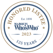 Marquis awards - the badge that Mahima can use in her signature line.